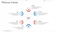 Mckinsey 7S Strategy Model For Project Management Mckinsey 7S Model Structure PDF