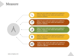 Measure Ppt PowerPoint Presentation Ideas Measure Ppt PowerPoint Presentation Ideas