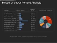 Measurement Of Portfolio Analysis Ppt PowerPoint Presentation Example Measurement Of Portfolio Analysis Ppt PowerPoint Presentation Example