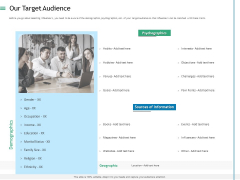 Measuring Influencer Marketing ROI Our Target Audience Ppt Portfolio Maker PDF Measuring Influencer Marketing ROI Our Target Audience Ppt Portfolio Maker PDF