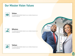 Meet Project Deadlines Through Priority Matrix Our Mission Vision Values Ppt Show Example Introduction PDF