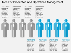 Men For Production And Operations Management Powerpoint Template Men For Production And Operations Management Powerpoint Template