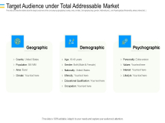 Mezzanine Debt Financing Pitch Deck Target Audience Under Total Addressable Market Ppt File Graphics Design PDF Mezzanine Debt Financing Pitch Deck Target Audience Under Total Addressable Market Ppt File Graphics Design PDF