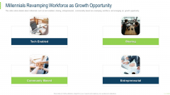 Millennials Revamping Workforce As Growth Opportunity Elements PDF