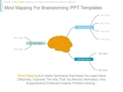 Mind Mapping For Brainstorming Ppt Templates Mind Mapping For Brainstorming Ppt Templates