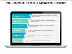 Mis Behavioural Science And Operational Research Ppt PowerPoint Presentation Model Templates