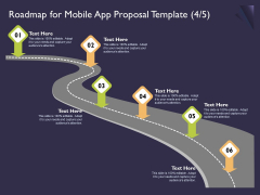 Mobile App Development Roadmap For Proposal Template Adapt Designs PDF Mobile App Development Roadmap For Proposal Template Adapt Designs PDF