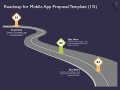 Mobile App Development Roadmap For Proposal Template And Elements PDF Mobile App Development Roadmap For Proposal Template And Elements PDF