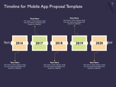 Mobile App Development Timeline For Proposal Template Information PDF Mobile App Development Timeline For Proposal Template Information PDF