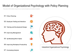 Model Of Organizational Psychology With Policy Planning Ppt PowerPoint Presentation Gallery Portrait PDF Model Of Organizational Psychology With Policy Planning Ppt PowerPoint Presentation Gallery Portrait PDF