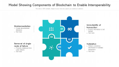 Model Showing Components Of Blockchain To Enable Interoperability Ppt PowerPoint Presentation File Topics PDF Model Showing Components Of Blockchain To Enable Interoperability Ppt PowerPoint Presentation File Topics PDF