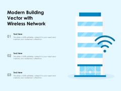 Modern Building Vector With Wireless Network Ppt PowerPoint Presentation File Example Topics PDF Modern Building Vector With Wireless Network Ppt PowerPoint Presentation File Example Topics PDF