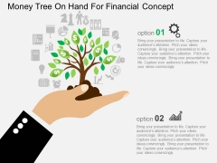 Money Tree On Hand For Financial Concept Powerpoint Template Money Tree On Hand For Financial Concept Powerpoint Template