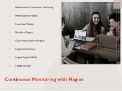 Monitoring Computer Software Application Continuous Monitoring With Nagios Ppt PowerPoint Presentation Summary Information PDF Monitoring Computer Software Application Continuous Monitoring With Nagios Ppt PowerPoint Presentation Summary Information PDF