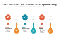 Month Wise Business Data Utilization And Management Strategy Ppt PowerPoint Presentation Layouts Portfolio PDF Month Wise Business Data Utilization And Management Strategy Ppt PowerPoint Presentation Layouts Portfolio PDF