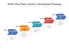 Month Wise Data Inventory Development Strategy Ppt PowerPoint Presentation File Gridlines PDF Month Wise Data Inventory Development Strategy Ppt PowerPoint Presentation File Gridlines PDF