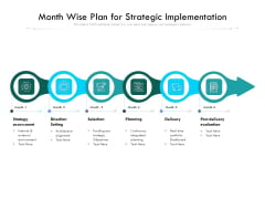 Month Wise Plan For Strategic Implementation Ppt PowerPoint Presentation Icon PDF Month Wise Plan For Strategic Implementation Ppt PowerPoint Presentation Icon PDF