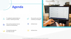 Monthly Digital Marketing Report Template Agenda Diagrams PDF Monthly Digital Marketing Report Template Agenda Diagrams PDF
