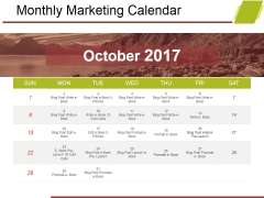 Monthly Marketing Calendar Ppt PowerPoint Presentation Visual Aids Background Images Monthly Marketing Calendar Ppt PowerPoint Presentation Visual Aids Background Images