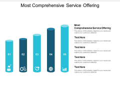 Most Comprehensive Service Offering Ppt PowerPoint Presentation Show Clipart Cpb Most Comprehensive Service Offering Ppt PowerPoint Presentation Show Clipart Cpb