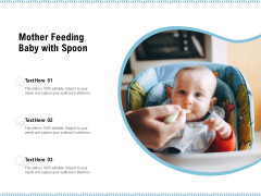 Mother Feeding Baby With Spoon Ppt PowerPoint Presentation Gallery Background Designs PDF Mother Feeding Baby With Spoon Ppt PowerPoint Presentation Gallery Background Designs PDF