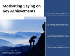 Motivating Saying On Key Achievements Ppt PowerPoint Presentation Gallery Brochure PDF Motivating Saying On Key Achievements Ppt PowerPoint Presentation Gallery Brochure PDF