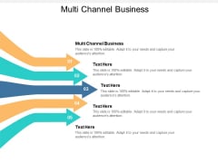 Multi Channel Business Ppt PowerPoint Presentation Ideas Clipart Cpb Multi Channel Business Ppt PowerPoint Presentation Ideas Clipart Cpb