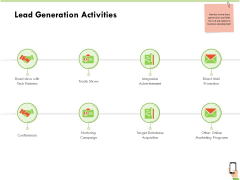 Multi Channel Online Commerce Lead Generation Activities Clipart PDF Multi Channel Online Commerce Lead Generation Activities Clipart PDF