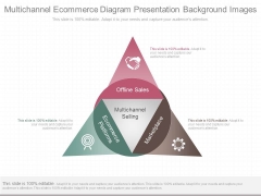 Multichannel Ecommerce Diagram Presentation Background Images Multichannel Ecommerce Diagram Presentation Background Images