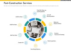 Multitier Project Execution Strategies Post Construction Services Ppt Icon Information PDF Multitier Project Execution Strategies Post Construction Services Ppt Icon Information PDF