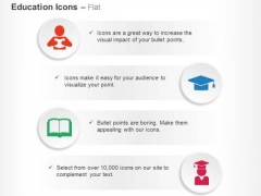 Man Book Graduation Cap Graduate Ppt Slides Graphics Man Book Graduation Cap Graduate Ppt Slides Graphics