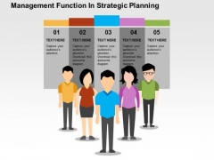 Management Function In Strategic Planning PowerPoint Template Management Function In Strategic Planning PowerPoint Template
