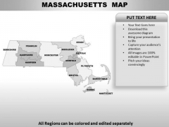 Massachusetts PowerPoint Maps Massachusetts PowerPoint Maps