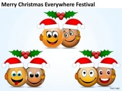Merry Christmas Smileys Festival Lord Joy PowerPoint Slides Merry Christmas Smileys Festival Lord Joy PowerPoint Slides