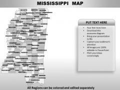 Mississippi PowerPoint Maps Mississippi PowerPoint Maps