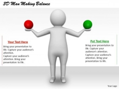 Modern Marketing Concepts 3d Man Making Balance Business Statement Modern Marketing Concepts 3d Man Making Balance Business Statement
