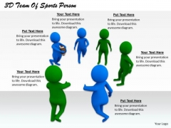 Modern Marketing Concepts 3d Team Of Sports Person Characters Modern Marketing Concepts 3d Team Of Sports Person Characters