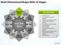 Multi Dimensional Shape With 12 Stages Ppt Business Plan Cover Letter PowerPoint Templates Multi Dimensional Shape With 12 Stages Ppt Business Plan Cover Letter PowerPoint Templates