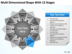 Multi Dimensional Shape With 12 Stages Ppt Business Plan Outlines PowerPoint Slides Multi Dimensional Shape With 12 Stages Ppt Business Plan Outlines PowerPoint Slides