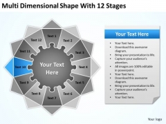 Multi Dimensional Shape With 12 Stages Ppt Sample Business Plan PowerPoint Templates Multi Dimensional Shape With 12 Stages Ppt Sample Business Plan PowerPoint Templates