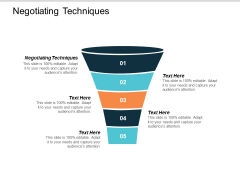 Negotiating Techniques Ppt PowerPoint Presentation Infographic Template Deck Cpb Negotiating Techniques Ppt PowerPoint Presentation Infographic Template Deck Cpb