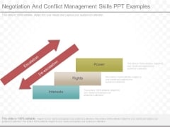Negotiation And Conflict Management Skills Ppt Examples Negotiation And Conflict Management Skills Ppt Examples