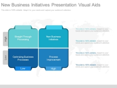 New Business Initiatives Presentation Visual Aids