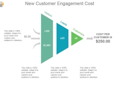 New Customer Engagement Cost Powerpoint Slide Designs New Customer Engagement Cost Powerpoint Slide Designs