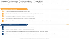 New Customer Onboarding Checklist Ppt Icon Design Templates PDF