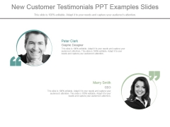photo Testimonial Template For Clients customer testimonial slide geeks
