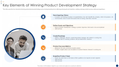New Product Development Process Optimization Key Elements Of Winning Product Brochure PDF New Product Development Process Optimization Key Elements Of Winning Product Brochure PDF