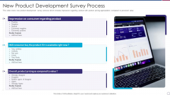 New Product Development Survey Process Portrait PDF