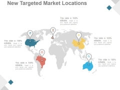New Targeted Market Locations Ppt PowerPoint Presentation Model