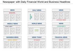 Newspaper With Daily Financial World And Business Headlines Ppt PowerPoint Presentation Professional Background Image Newspaper With Daily Financial World And Business Headlines Ppt PowerPoint Presentation Professional Background Image